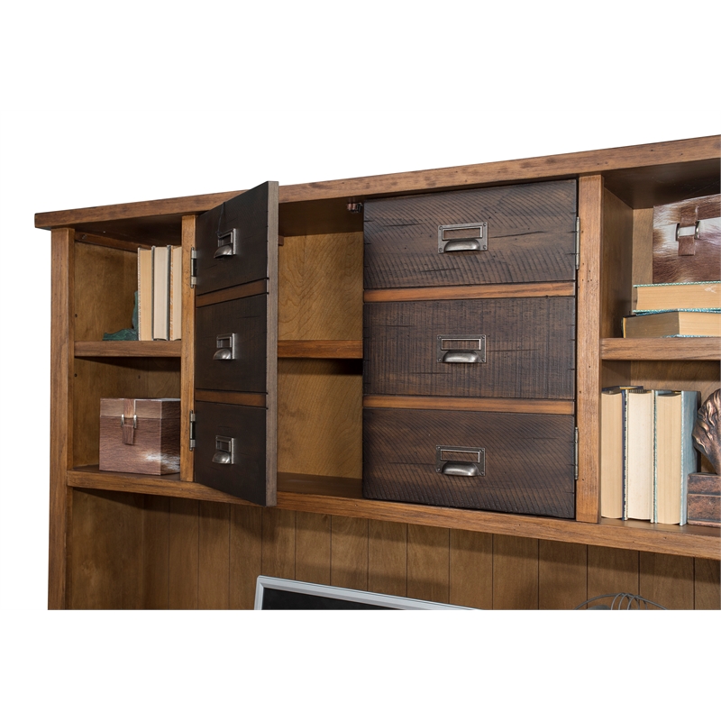 Martin Furniture Heritage 2 Door Hutch in Hickory