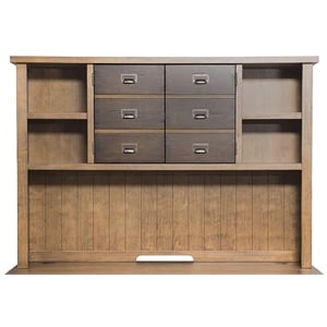 Martin Furniture Heritage 2 Door Hutch in Hickory