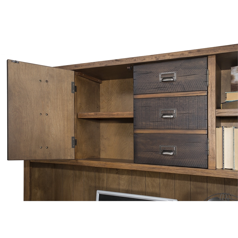 Martin Furniture Heritage 2 Door Hutch in Hickory