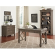 Wood Writing Desk Writing Table Office Desk Gray