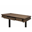 Martin Furniture Carson Wood Electronic Sit/Stand Desk Weathered Dove Gray