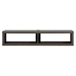 Wall Mounted Wood TV Console Entertainment Center Wall Decor 48-inch Gray