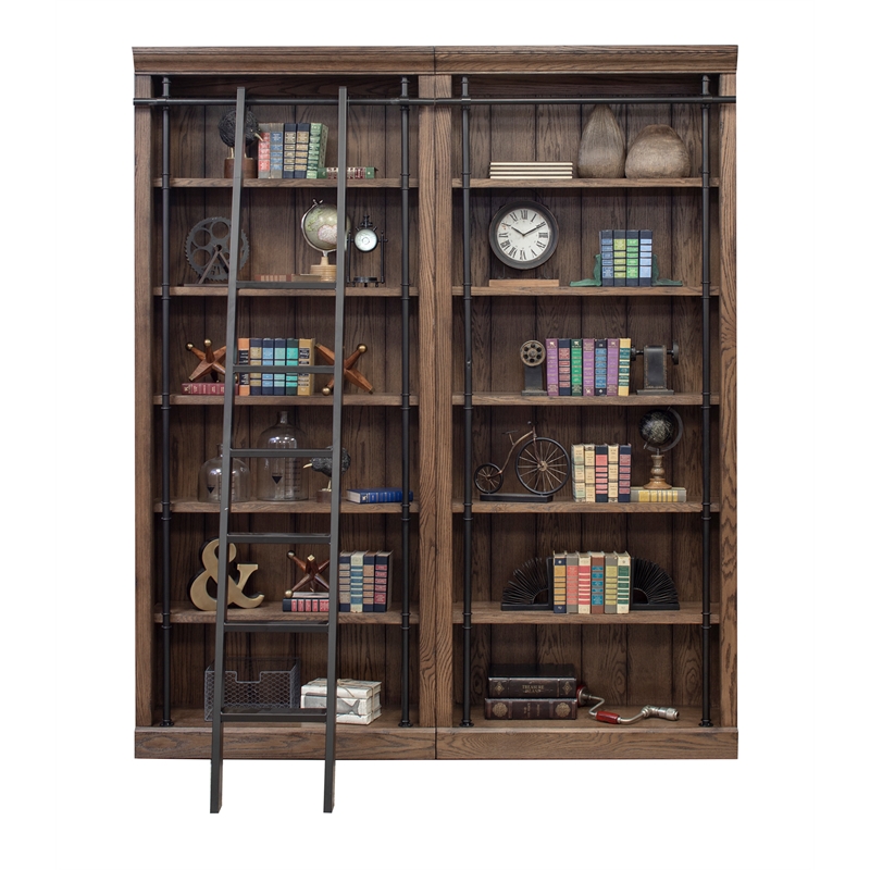 Martin Furniture Avondale 5 Adjustable, Martin Furniture Toulouse 3 Bookcase Wall Brown