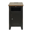 Rustic End Table Side Table Accent Table Fully Assembled Wood Black