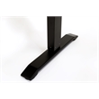 Electric Height Adjustable Desk Laminate Wood Sit-Stand Table Office Desk Black