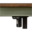 Farmhouse Electric Sit/Stand Desk Height Adjustable Green Wood