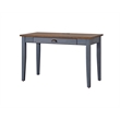 Farmhouse Wood Writing Desk Writing Table Blue Wood
