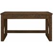 Martin Furniture Avondale Wood Writing Desk with USB Connections in Brown