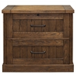 Avondale Wood Lateral File With Locking File Drawer Fully Assembled Brown