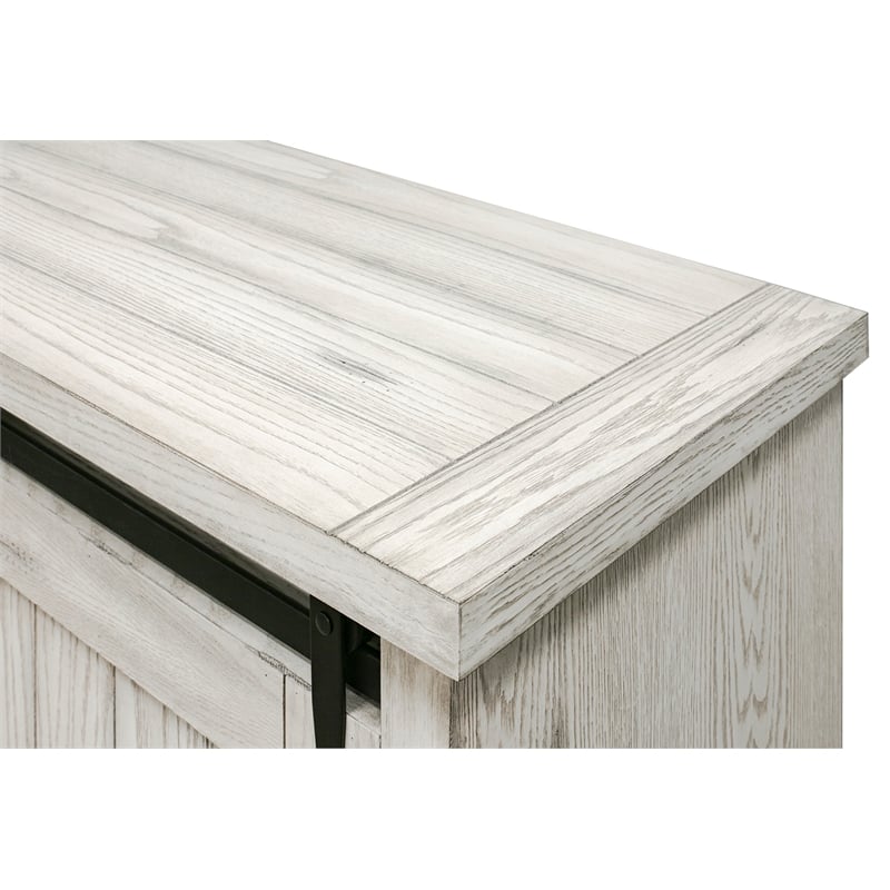 Martin Furniture Avondale 4-Shelf Wood TV Console for Tvs up to 85