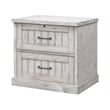 Avondale Wood Lateral File With Locking File Drawer Fully Assembled White