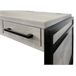 Modern Wood Laminate Office Writing Desk Office Storage  Concrete Gray