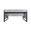 Modern Wood Laminate Office Writing Desk Office Storage  Concrete Gray