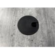 Modern Wood Laminate Double Pedestal Executive Desk Concrete Gray