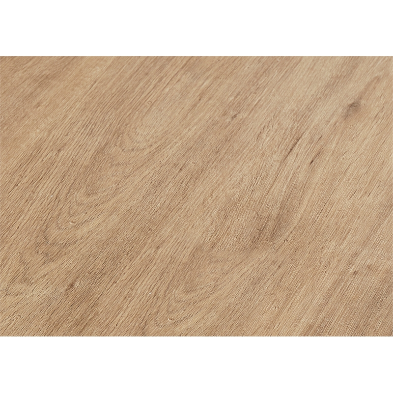 Modern Open Wood Laminate Bookcase Fully Assembled Light Brown