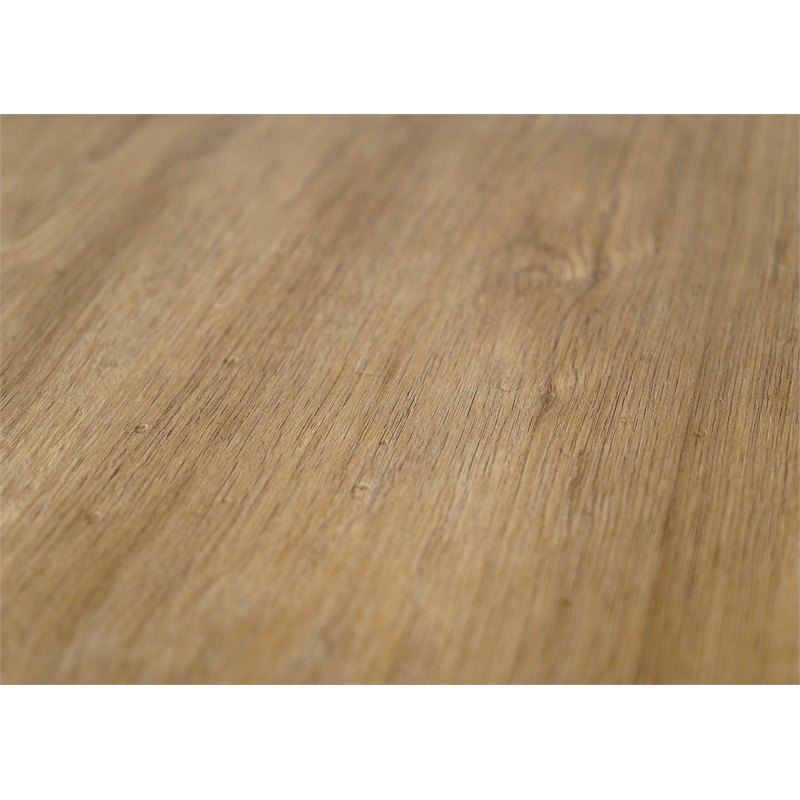 Modern Wood Laminate Open L-Desk & Return Writing Table Light Brown