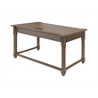 Traditional Wood Writing Desk Office Table Writing Table Light Brown