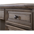 Martin Furniture Credenza Wood Office Desk Writing Table in Light Brown