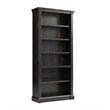 Traditional Wood Open Bookcase Office Shelving Storage Cabinet Dark Brown