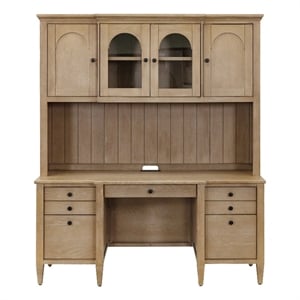 Modern Wood Credenza and Hutch Wood Office Desk Hutch Light Brown