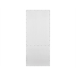 Modern Wood Open Bookcase Office Bookcase Fully Assembled White
