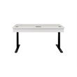Modern Wood Electric Sit/Stand Desk Height Adjustable Table  Desk White