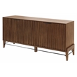 Mid-century Modern Wood Console/Credenza  Office Console  Accent Credenza  Brown