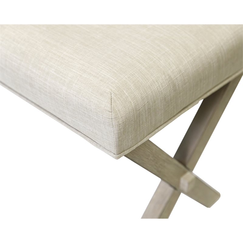 Modern Farmhouse Wood Bench Dining Bench Kitchen Table Seating Brown