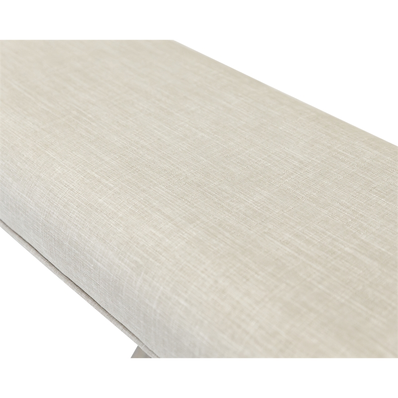 Modern Farmhouse Wood Bench Dining Bench Kitchen Table Seating Brown