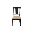 Traditional Wood Kitchen Extension Dining Table and Eight Chairs Black