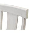 Traditional Wood Kitchen Extension Dining Table and Eight Chairs White