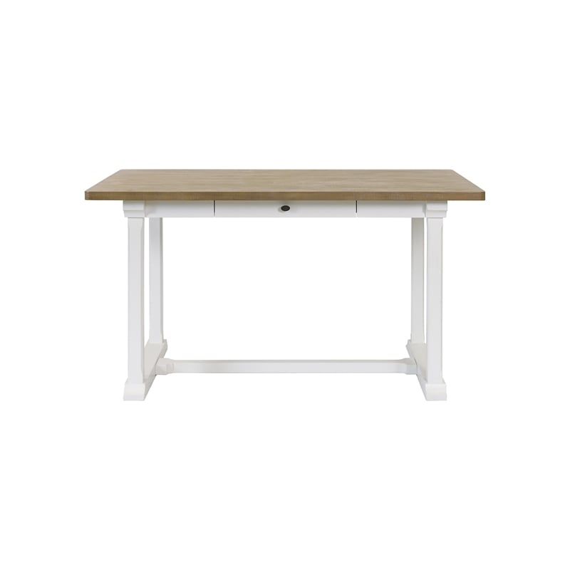 Modern Wood Counter Height Kitchen Dining Table Kitching seating table Brown