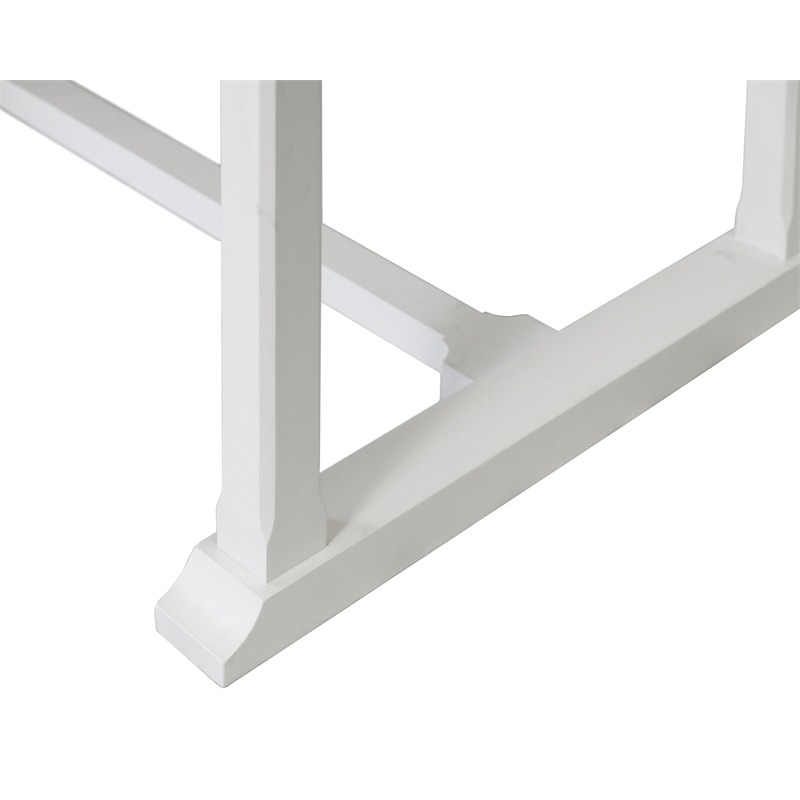 Modern Wood Counter Height Kitchen Dining Table Kitching seating table Brown