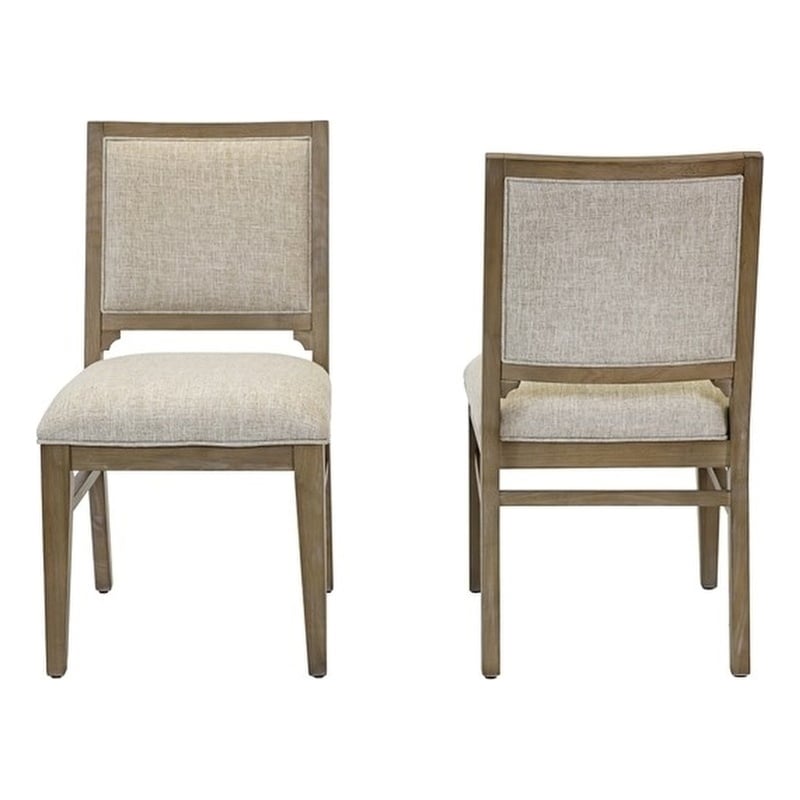 Two Wood Modern Kitchen Dining Table Chairs Kitchen Table Seats Brown