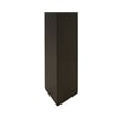 Modern Wood Counter Height Kitchen Dining Table All Sides Finished Black