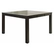 Modern Wood Counter Height Kitchen Dining Table All Sides Finished Black