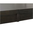 Modern Wood Counter Height Kitchen Dining Table All Sides Finished Black