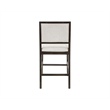 Martin Furniture Wood Counter Height Dining Table and Four Chairs in Black