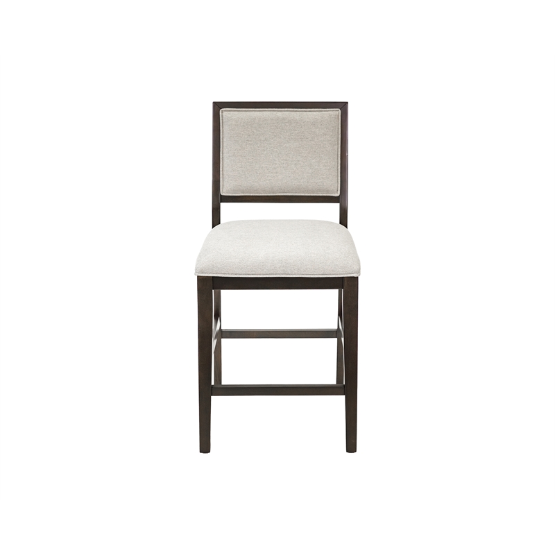 Martin Furniture Wood Counter Height Dining Table and Four Chairs in Black