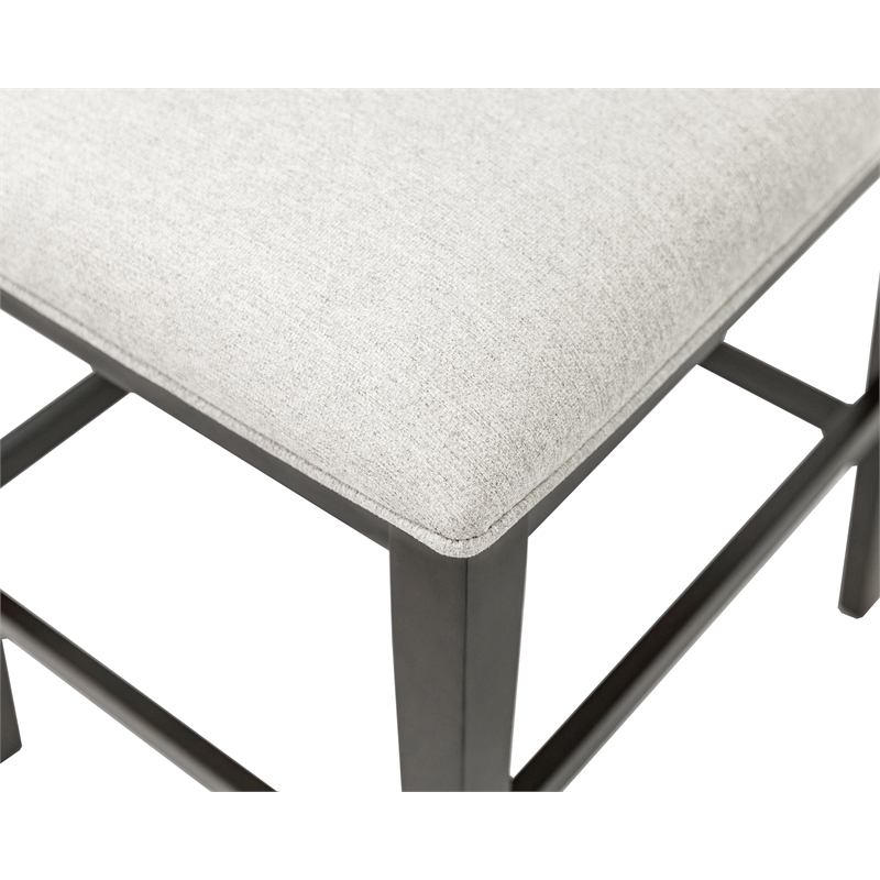 Martin Furniture Wood Counter Height Dining Table and Four Chairs in Black
