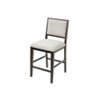 Martin Furniture Wood Counter Height Dining Table and Four Chairs in Black