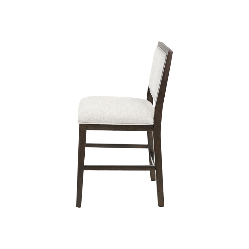 Martin Furniture Wood Counter Height Dining Table and Four Chairs in Black