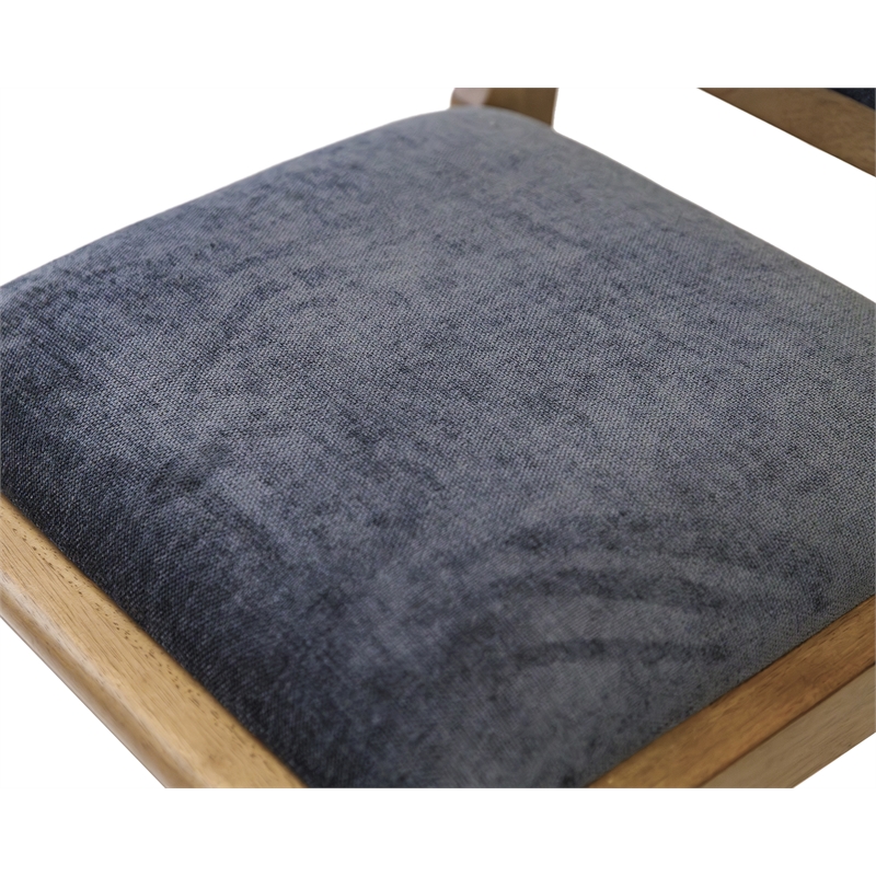 Two Mid-Century Modern Wood Side Chairs Kitchen Table Dining Seats Brown