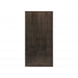 Contemporary Style Wood Dining Display Cabinet Fully Assembled Brown