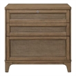 Modern Wood Lateral File Storage File Drawer Fully Assembled Brown Wood