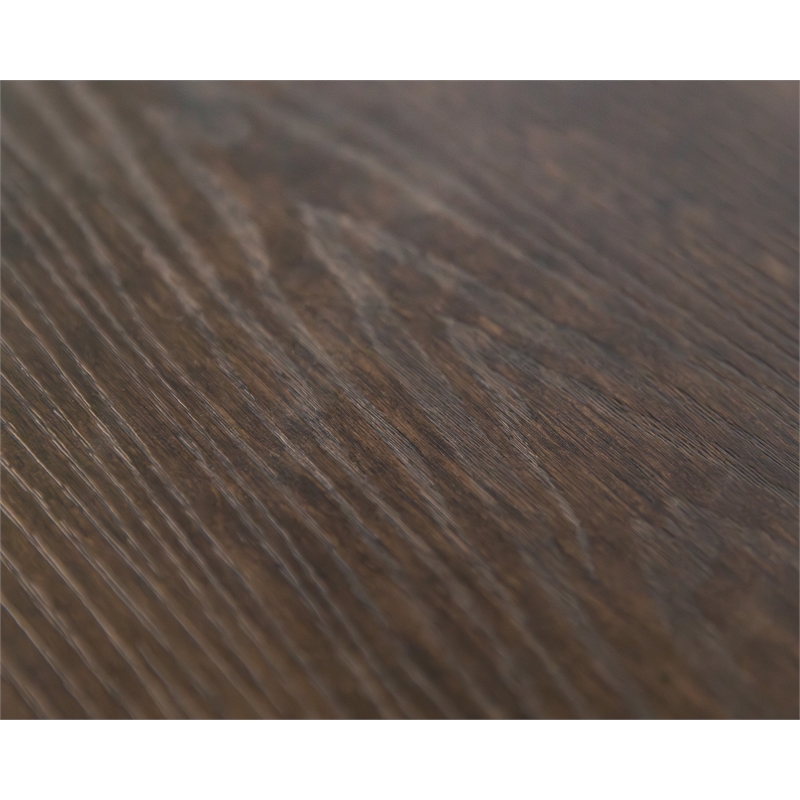 Martin Furniture Electric Sit/Stand L-Desk/Return Height Adjustable - Dark Brown