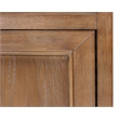Modern Wood Arched Display Cabinet/Bookcase Fully Assembled Brown