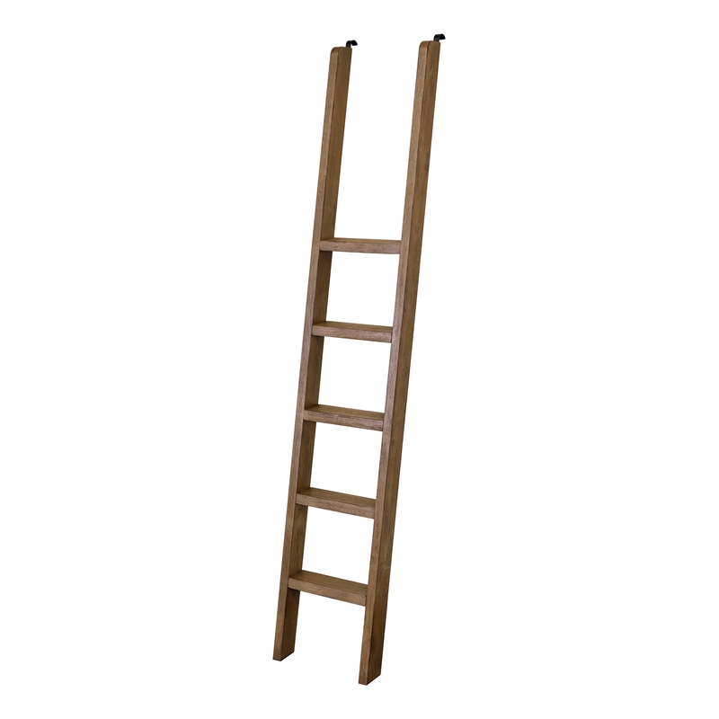 Traditional Decorative Wooden Ladder Brown