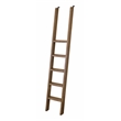 Traditional Decorative Wooden Ladder Brown