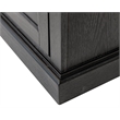 Traditional Wood Lateral File Office Storage Drawer Fully Assembled Black
